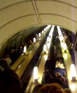 Эскалатор московского метро